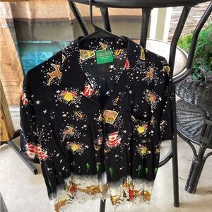 Holiday Black Festive Shirt